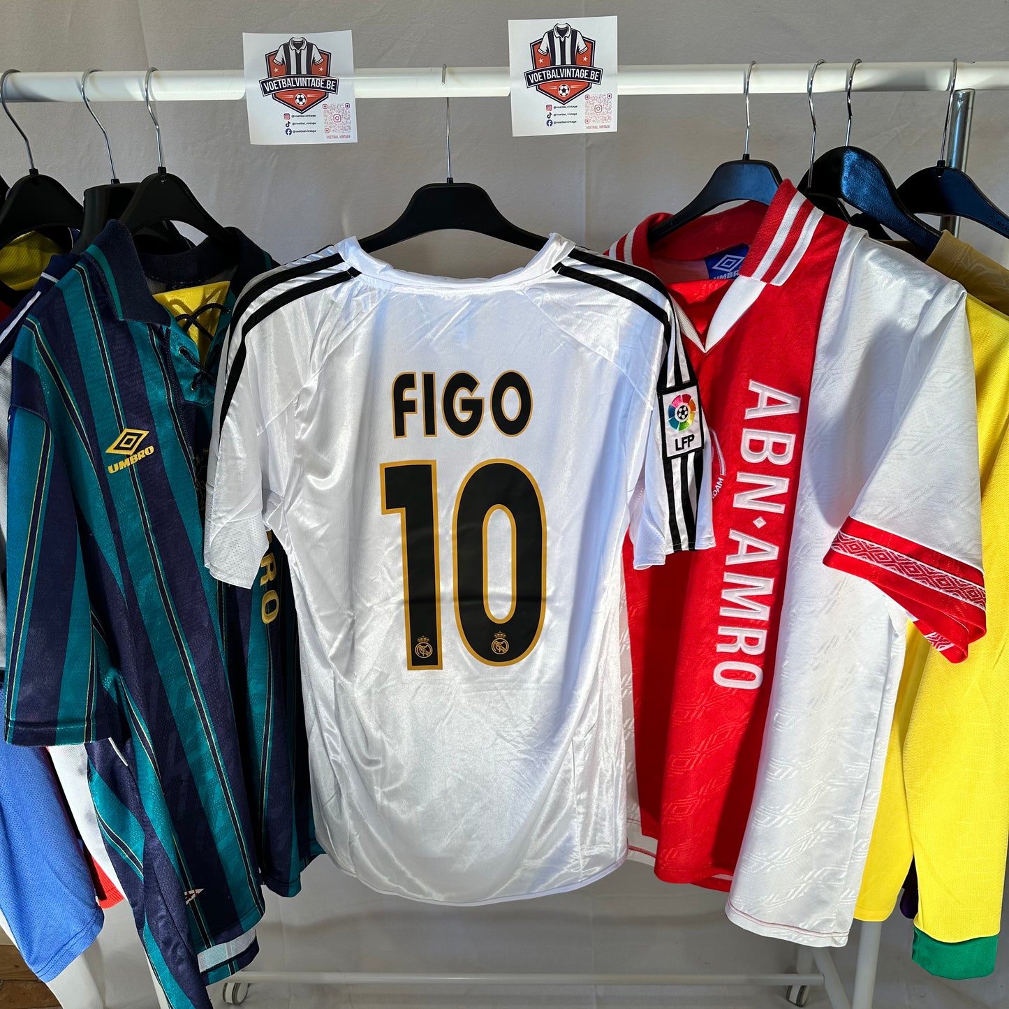 Real Madrid Uitshirt 2004/05 – Luis Figo #10 – Maat L – Nieuwstaat