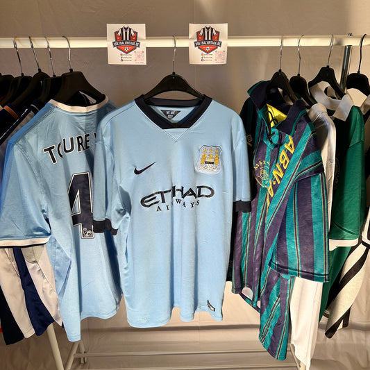 MANCHESTER CITY 2013 2014 HOME SHIRT JERSEY NIKE maat: XL