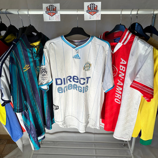 Olympique Marseille Thuisshirt 2009/10 – Maat XL – lichte Gebruiksporen op bedrukking