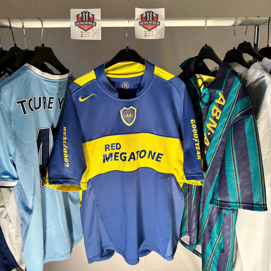 CA Boca Juniors 2005-06 Home shirt Maat:M