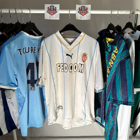 AS MONACO 2002 - 2003 AWAY SHIRT maat: L
