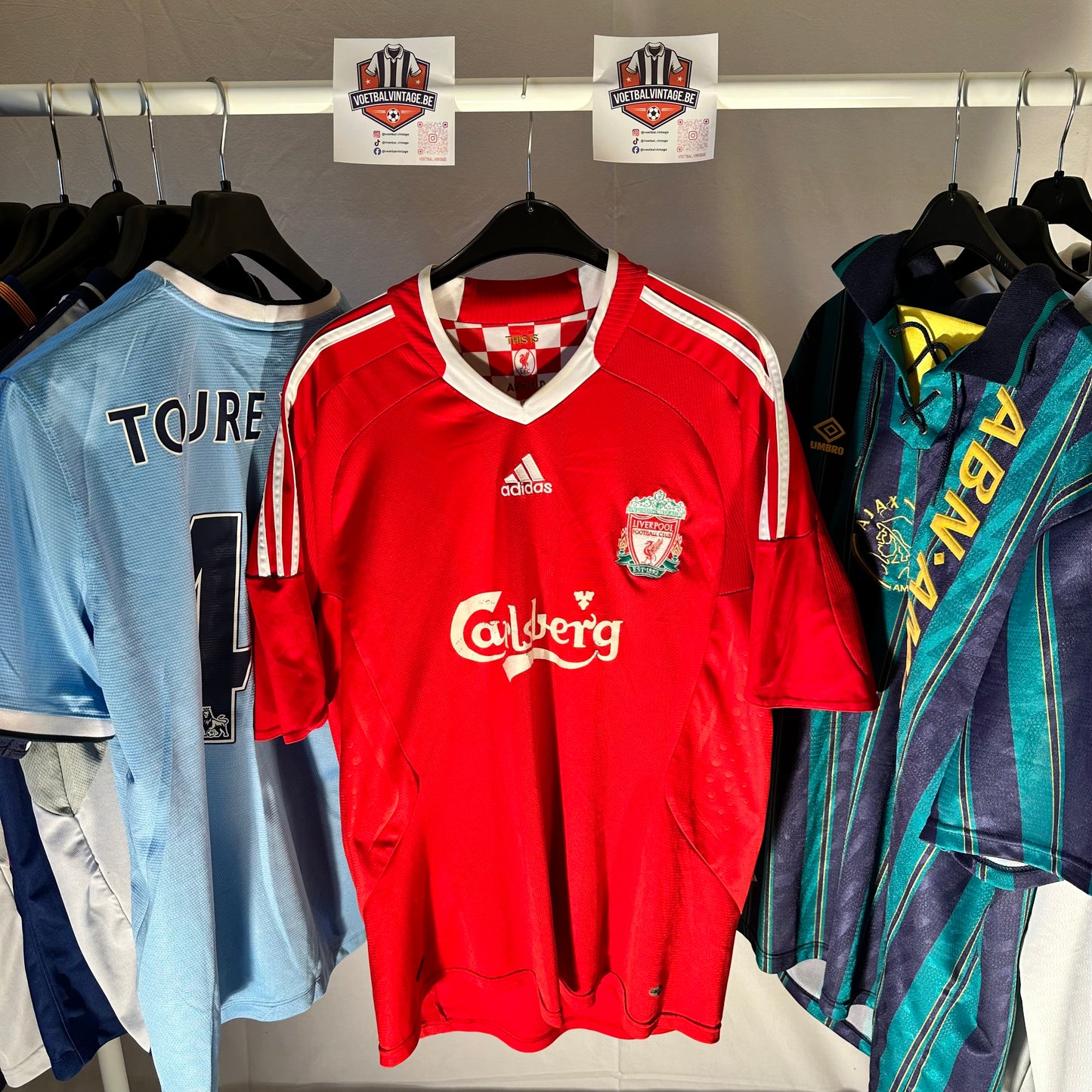 Liverpool FC Thuisshirt 2008 – Fernando Torres #9 | Maat L | Rare Classic | Zeer goede staat