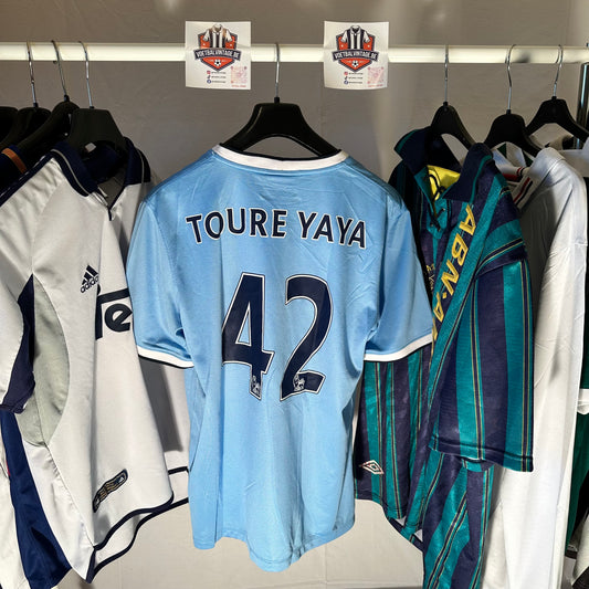 Manchester City Thuisshirt 2013-2014 – Yaya Touré #42 | Maat M | Nieuwstaat